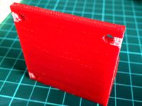 prusa i3 bed heater external relay board bracket by kel