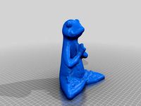 Garden Frog Meditation by schmiernippel