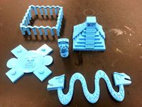 Aztec and Mayan Structures by mfritz