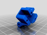 FrSky X8R receiver antenna holder with folding base by Wiewior