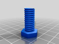 Nut, bolt and tool set (functional) by igormedeiros