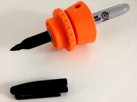 Sharpie Mount for FirePick Delta Robot by VikingNZ