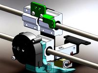 WANHAO Cable chain bracket by Thorped