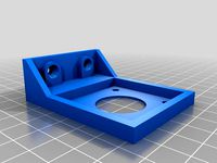 NEMA 17 stepper motor bracket by piep3d