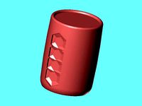 mold for indent vase by shire