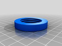 CTC Replicator Printer Spool Holder Nut by BFerreira