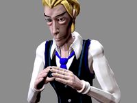 David Bowie :As the Black Star Sovereign by UniCronStudios