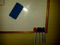 pens holder for magnetic board ( neodymium magnet used) by maarcz