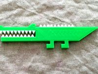 CraftML Dual-Color alligator Clip by doubleshow