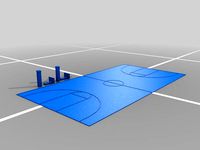 Basketball Courts by tbritten