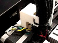 Replicator 2X Cable Guide for Carl Raffle's AluCarriage Dual by marshalltjones