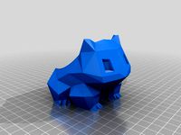 larger bulbasaur planter. by Kingmush24