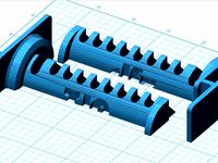 2015 Flashforge Creator Pro Universal Spool Holder Print Friendly by nameyousay