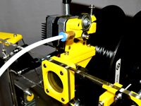 Bowden Extruder Mount (For a Folger Prusa frame) by juandavidbarrada