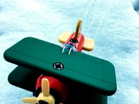 Ski Set for Battat Take-A-Part Plane by aclymer