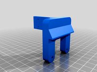 Prusa i3 (Prusa Xi3,M505,Hesine 3D) z end stop base and lead screw adapter by Guidus93