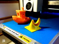 Curved Printrbot Play Fan Shroud by cacomistle