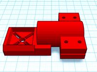Mount motor 16mm tube by jeocamargo