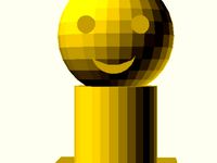 Smile Statue  by CFalcon