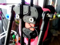 Kossel Mini Carriage with Belt tention V1 by Kristong-S