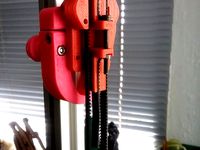 Kossel Mini Carriage with Belt tension V3 by Kristong-S