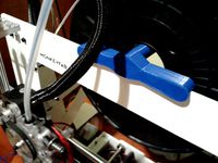 Spool handle for 3mm thick frames by maarcz