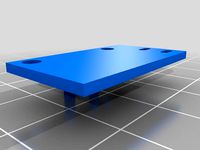 M Prime One - Endstop plate by Jesito