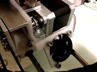Leapfrog Creatr Fan Plate and Fan Mount by z3d
