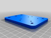 Prusa i3v - X Carriage - Direct Drive - No Sensor by obv_