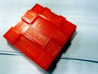 Square Pattern Keytag by CentaurDesign