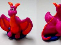 Dragon Gamepiece by HollowHead