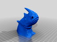 Rhino Head by nevitdilmen