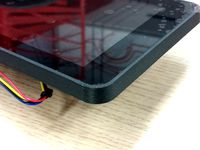 Raspberry Pi 7" Touch Display bumper for face mount by MrWinter
