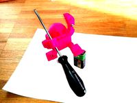 Robot figure with flexible joints (parametric, OpenSCAD) by joachim67