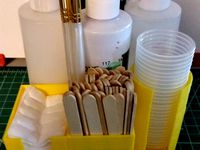 Airbrush Paint Bottle Holders by Tdevil50