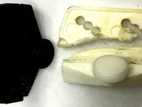 Halterung für Schiebetür Blechgartenhütte by svend29