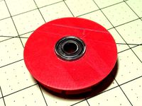 Filament roll adaptor with 608ZZ bearing by jscottb