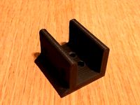 Universal Shelf Bracket (1.5"x.718") - Hanging Shelf by jermbot3000