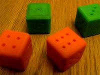 Game Dice (Die) by barty3d