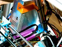 PSU Holder for Mendel Max 1.5 (without t-slot nut!!) by nms007