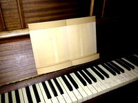 Piano book stand by Marco3D