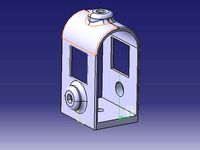 Fixation Casque pour camera sony as15, as10 helmet attachment by michauddepau