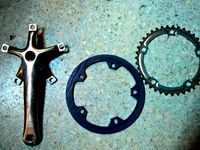 ฺBike Chain guard 39T for BCD 130 by Diox