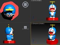 Doraemon by athenakuk