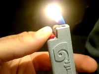 Lighter Holder BIC Mini - Coat of Arms "Basel"  by r__