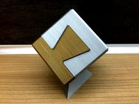 Impossible Dovetail Joint Cube (IDJC) inspired by "Clickspring" by OnkelPierre