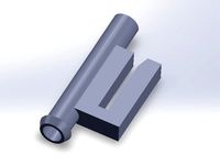 toilet Part - refill tube connector for overflow pipe by mattk824