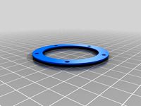 Iris Box Underring (v3) Mod - 3mm filament Hinge by bathrobotics