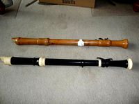 thumb support for tenor flute by Silvia1