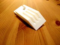 IKEA dresser bar support by filipili